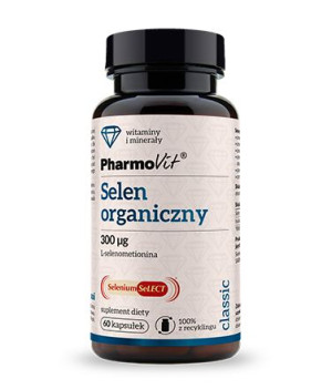 Pharmovit Selen Organiczny 300 Mcg 60 Kaps