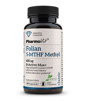 Pharmovit Folian 5-mthf Methyl 600 Mcg 60 Kaps