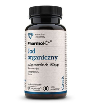 Pharmovit Jod Organiczny Z Alg Morskich 60 Kaps