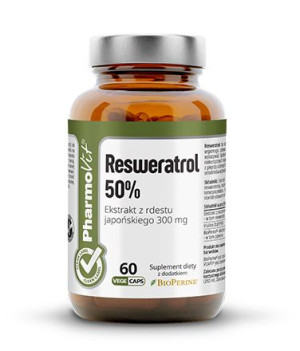 Pharmovit Resweratrol 50% 60 Kaps