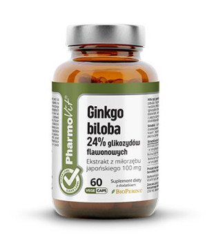 Pharmovit Ginkgo Biloba 24% 60 Kaps