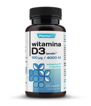 Pharmovit Witamina D3 4000 Iu 120 Kaps