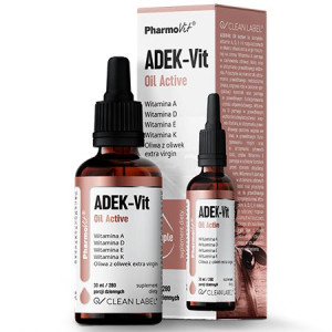 Pharmovit Witaminy Adek-vit Oil Active Krople 30ml