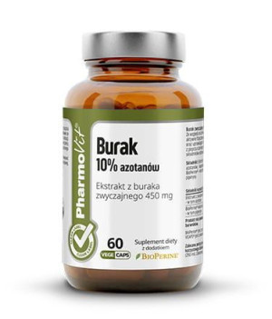 Pharmovit Burak 10% Azotanów 60 Kaps