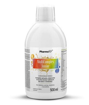Pharmovit Multicomplex Junior Zaawansowana Formuła Płyn 500ml