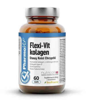 Pharmovit Flexi-vit Kolagen Stawy Kości Chrząstki 60 Kapsułek