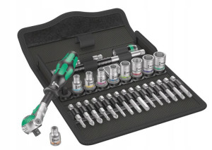 Wera Grzechotka Zyklop Speed 1/4'' Zestaw 28 Cz.