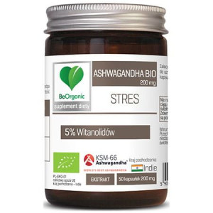 Beorganic Ashwagandha Ksm-66 5% Bio 200mg 50 Kaps