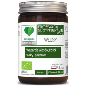 Beorganic Skrzyp + Pokrzywa Bio 400mg 100 Tab