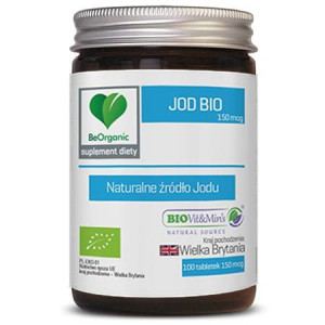 Beorganic Jod Bio 150mcg 100 Tab