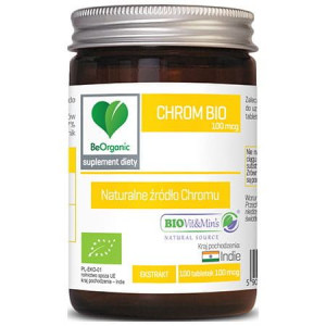 Beorganic Chrom Bio 100mcg 100 Tab