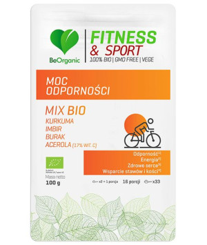 Beorganic Fitness Moc Odporności Mix Bio 100 G