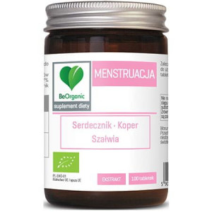 Beorganic Menstruacja Bio 450mg 100 Tab