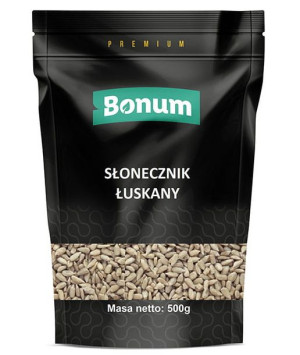 Bonum Słonecznik Łuskany 500 G