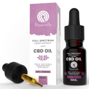 Flowrolls Cbd Olejek Konopny 20% 10 Ml