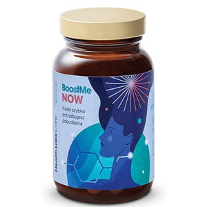 Health Labs Boostme Now Kiedy Potrzebujesz Szybkiego Pobudzenia 60 Kapsułek