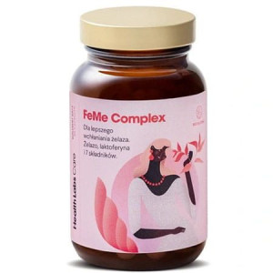Health Labs Feme Complex Żelazo Laktoferyna 60 Kapsułek