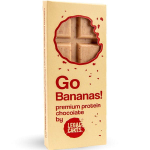 Legal Cakes Czekolada Go Bananas 75g