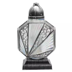 Znicz Vitral LJ20 czarno srebro
