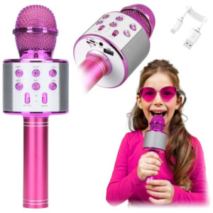 Mikrofon Bezprzewodowy Karaoke Głośnik Bluetooth