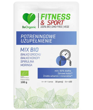 Beorganic Fitness Potreningowe Uzupełnienie 100 G