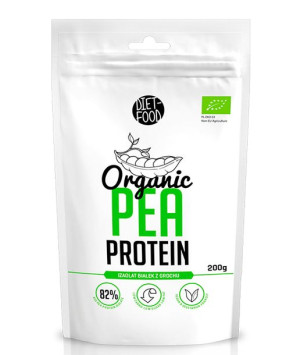 Diet-food Organic Pea Protein Białko Z Grochu 200g