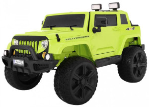 Auto Na Akumulator Jeep 4x4 2 Bagażniki Eva 4x45w