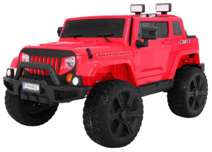 Auto Na Akumulator Jeep 4x4 2 Bagażniki Eva 4x45w