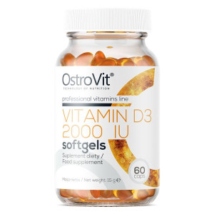 Ostrovit Vitamin D3 2000 Iu 60 Kaps