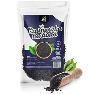 Real Foods Czarnuszka Nasiona 1kg