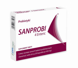 Sanprobi 4 Enteric Probiotyk 20 Kaps