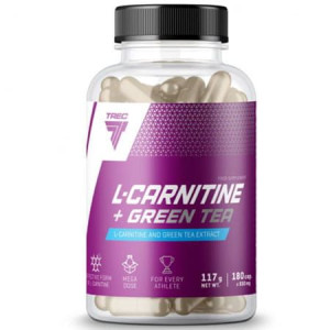 Trec L-carnitine + Green Tea 180 Kaps.