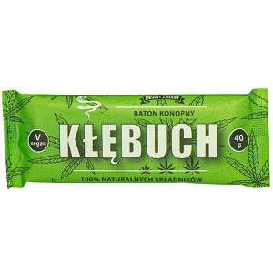 Zmiany Zmiany Kłębuch Baton Konopny 40g