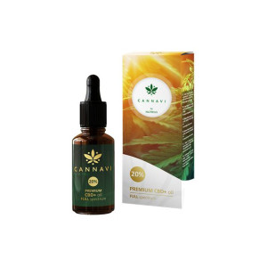 Cannavi by Nutrivi CBD+ Oil Full Spectrum 20% Well'u