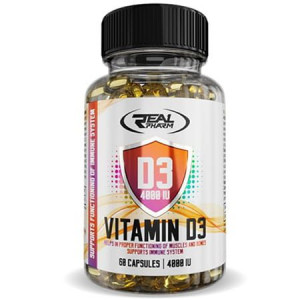 Real Pharm Vitamin D3 4000 Iu 60 Kapsułek