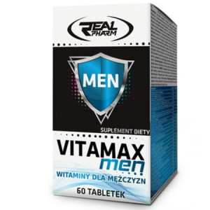 Real Pharm Vitamax Men Witaminy Dla Mężczyzn 60 Tabletek