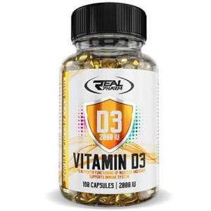 Real Pharm Vitamin D3 2000 Iu 180 Kapusłek