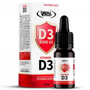 Real Pharm Vitamin D3 Drops Krople 30ml
