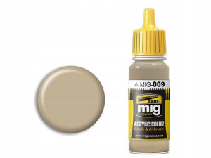 Farba akrylowa Sandgrau RAL7027 A.MIG009 AMMO Mig