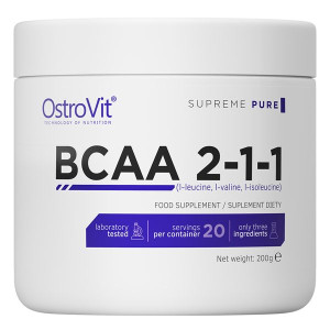 Ostrovit Bcaa 2-1-1 Supreme Pure Proszek 200g