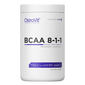 Ostrovit Bcaa 8-1-1 Supreme Pure Proszek 400g