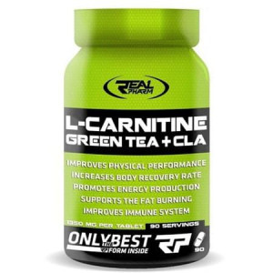 Real Pharm L-carnitine Green Tea & Cla 90 Kapsułek