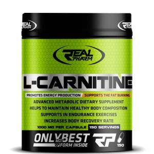 Real Pharm L-carnitine 1000mg 150 Kapsułek