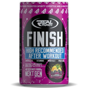 REAL PHARM FINISH AFTER WORKOUT PROSZEK 500G - Truskawka-arbuz