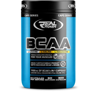 Real Pharm Bcaa 1100mg 300 Kapsułek