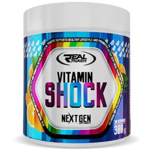 Real Pharm Vitamin Shock Proszek 300g - Pomarańcz