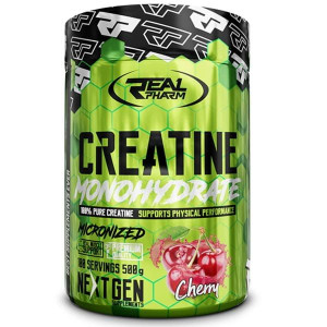 Real Pharm Creatine Monohydrate Proszek 500g - Owoce Leśne