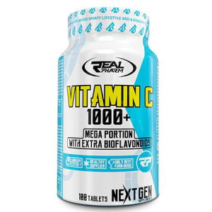 Real Pharm Vitamin C 1000+ 100 Tabletek