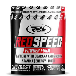 REAL PHARM RED SPEED PROSZEK 400G - Cytryna-pomarańcz