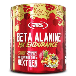 REAL PHARM BETA ALANINE PROSZEK 300G - Truskawka-arbuz